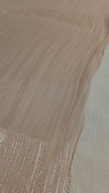 Organza Sheen Silk - Nude